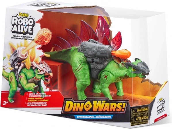 Estegosaurio interactivo Robo Alive Dino Wars de ZURU