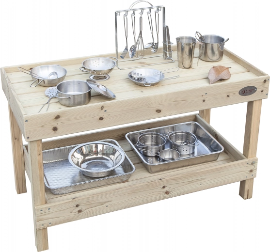 Mostrador de cocina de madera Classic World EDU