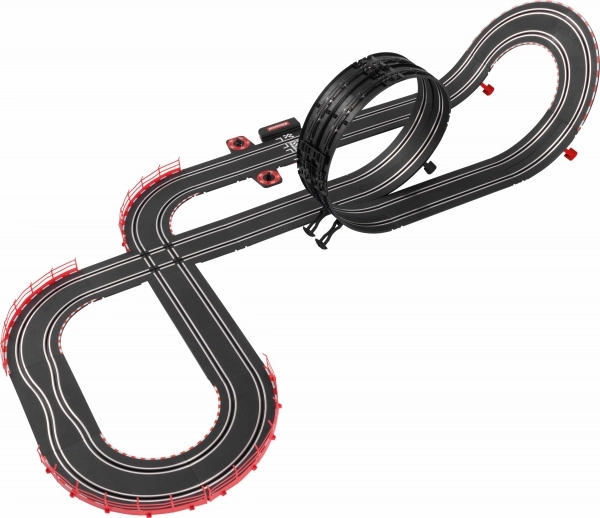 Looping lleno de adrenalina y pared vertical
