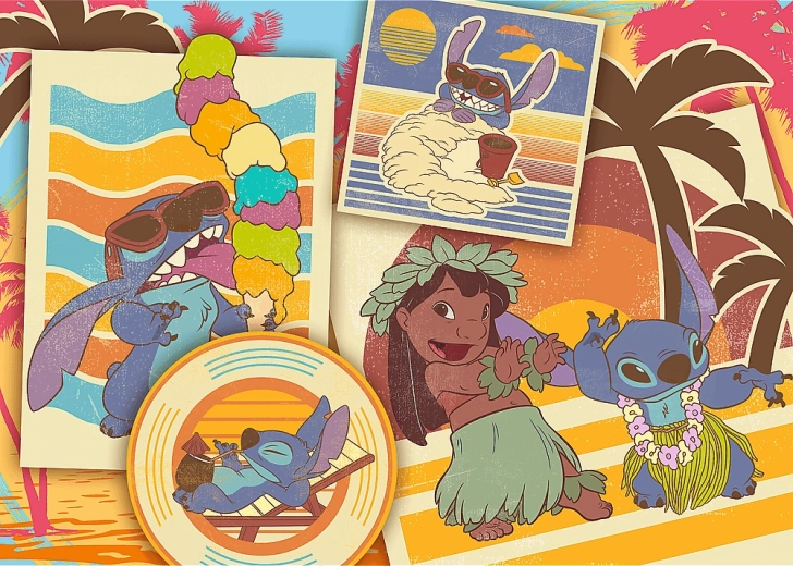 Puzle Lilo & Stitch de 200 piezas