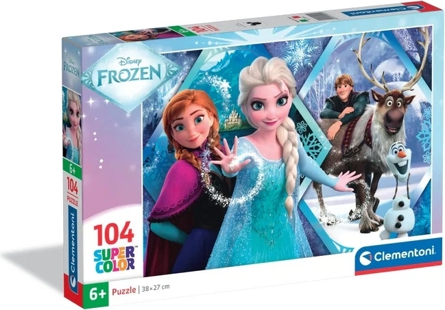 Puzzle Clementoni de 104 piezas – Disney Frozen