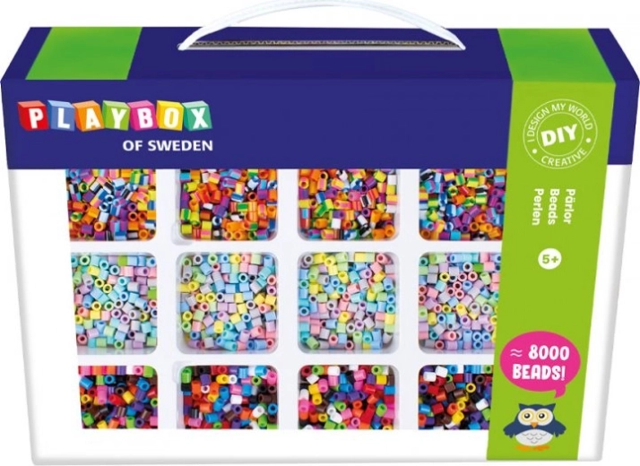 Playbox cuentas para planchar mega set 8000 uds.