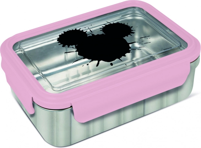Caja de acero inoxidable Mickey