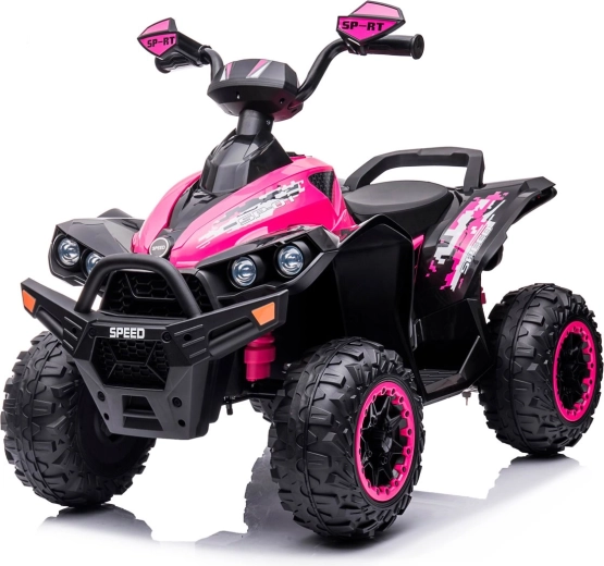 Cuatrimoto eléctrica Chipolino ATV Speed rosa