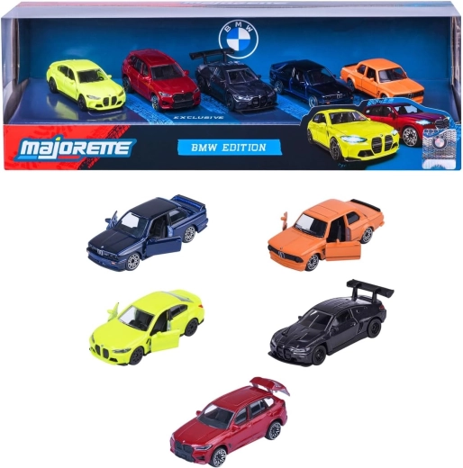 Set de regalo Majorette BMW Edition de 5 cochecitos metálicos