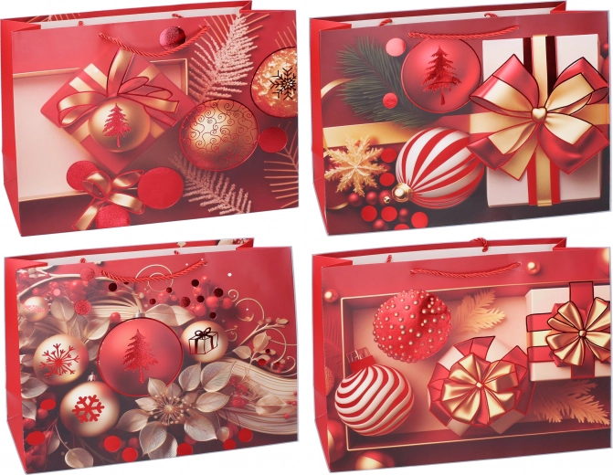 Bolsa de regalo L 30 × 38,5 × 11 cm Navidad