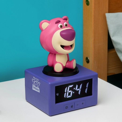 Despertador de mesa luminoso con el oso Lotso