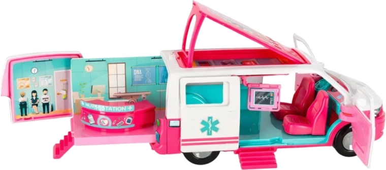 Ambulancia que se convierte en hospital 2 en 1