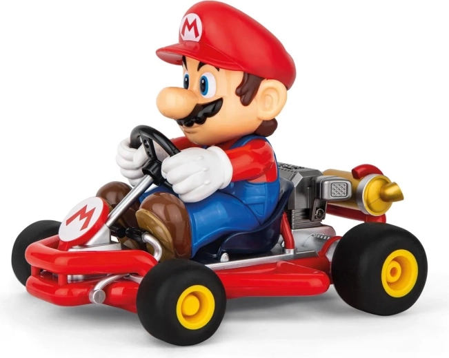 Coche RC Carrera Mario Kart Pipe Kart con Mario 2,4 GHz