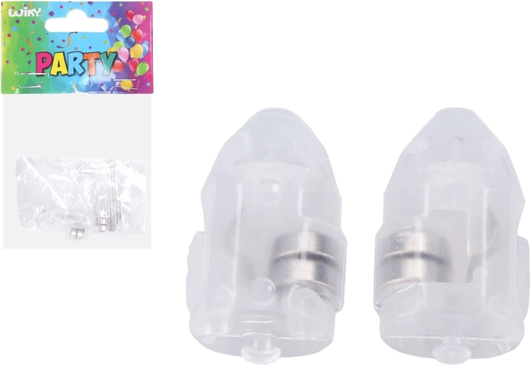 lucecitas LED parpadeantes para globos y farolillos, 2 uds