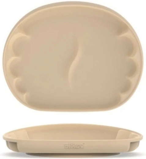 BIBADO Learning Curve™ plato de silicona con ventosa Fawn