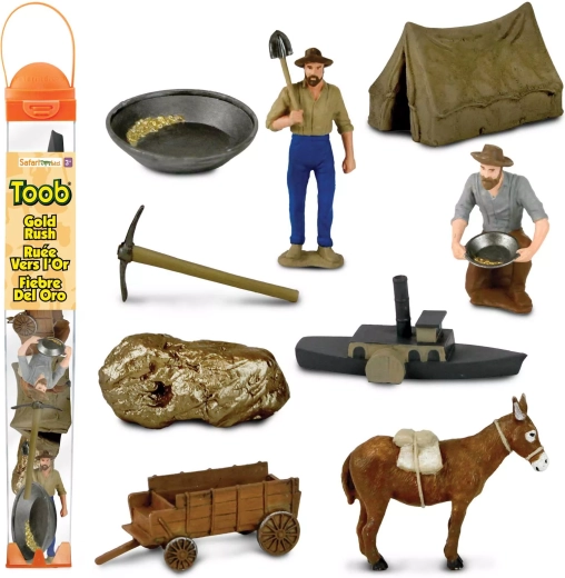 Safari Ltd. tubo Fiebre del Oro