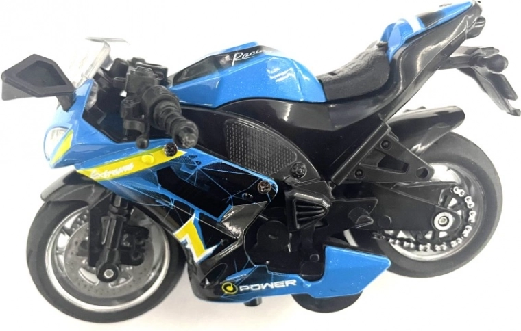 Motocicleta a escala 1:14