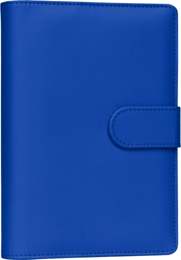 Recambio Notique – agenda semanal de anillas 2027 con hojas intercambiables, azul real 12,5 × 19 cm