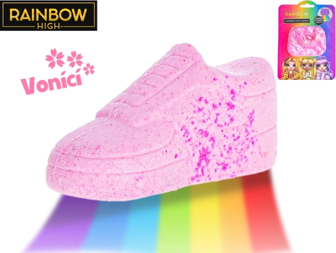 Bomba de baño con efecto arcoíris RAINBOW HIGH – 2 tipos