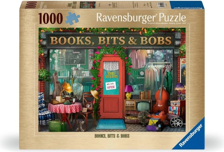 Puzzle Ravensburger Libros, objetos y pequeñeces 1000 piezas