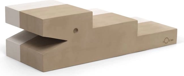 bObles cocodrilo M sand grey – juguete sensorial de equilibrio para niños