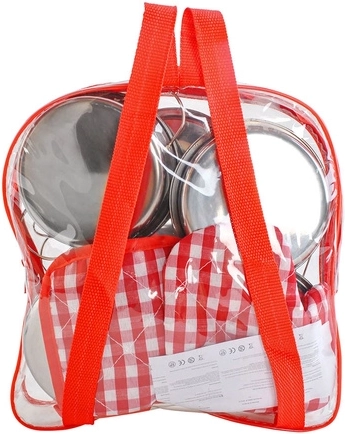 Mochila transparente para un transporte fácil