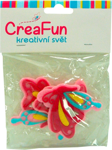 Set de mariposas de colores para niños, 3 uds