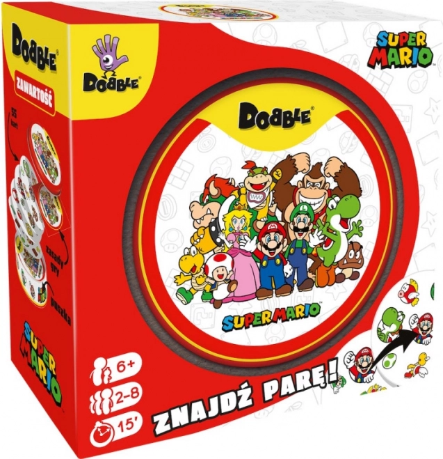 Dobble Super Mario – juego de cartas rápido de observación