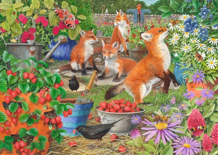 Puzzle Damas Zorro 1000 piezas