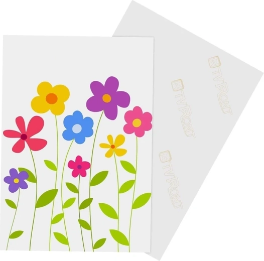 Papel de transferencia térmica HTVRONT para telas claras A4 (8 hojas)