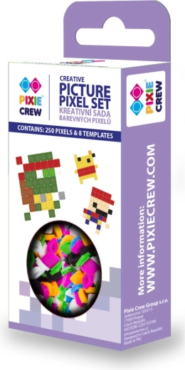 PIXIE CREW set creativo de píxeles – 250 píxeles y 8 plantillas