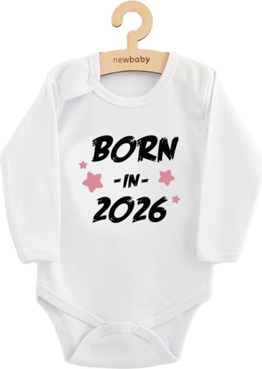 Estampado original «BORN IN 2026»