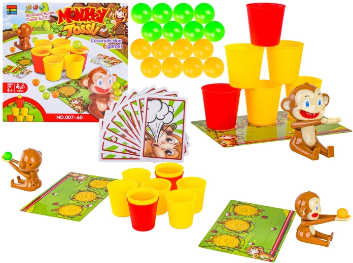 Juego de habilidad Crazy Monkey – da en el blanco