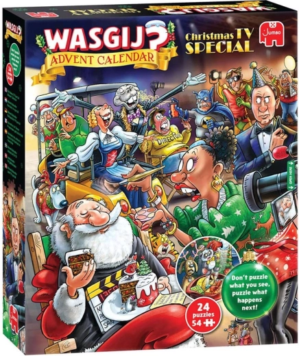 Calendario de Adviento Jumbo Wasgij: especial navideño de TV