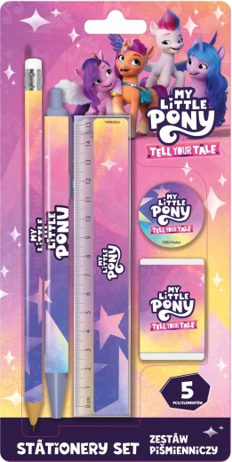 Set de escritura de 5 piezas con motivo MY LITTLE PONY