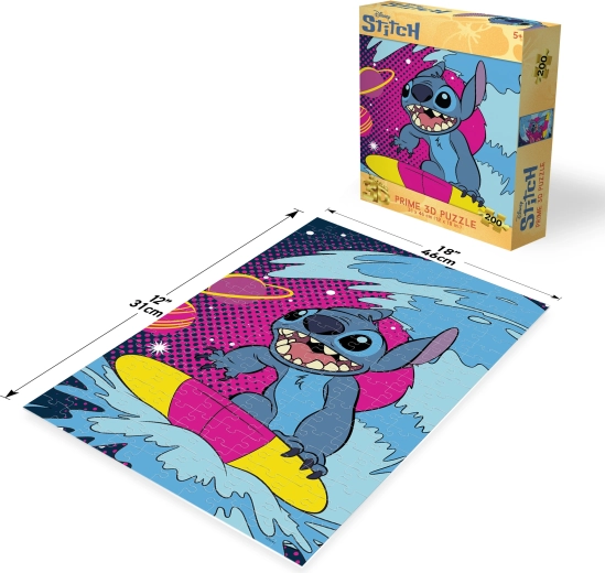 Disney Stitch puzzle 3D de 200 piezas