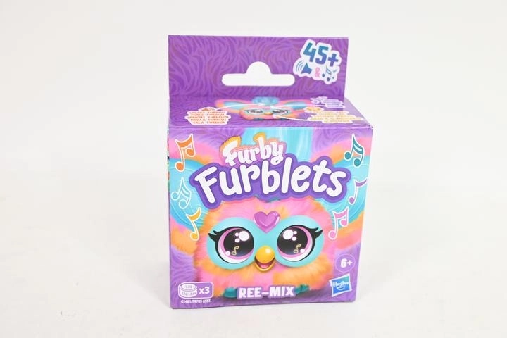 Furby Furblets Ree-Mix juguete de peluche interactivo con clip - 1 pieza