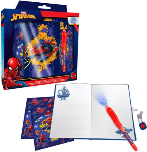 Diario con bolígrafo mágico SPIDER-MAN