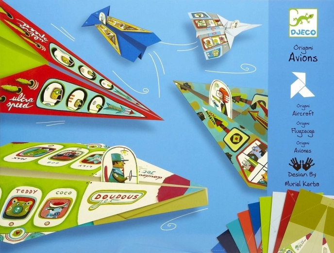 DJECO Origami Aviones para chicos