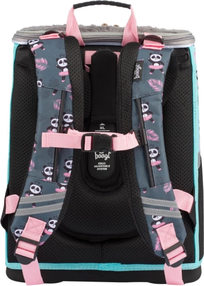 Cartera escolar ergonómica con sistema de espalda ajustable