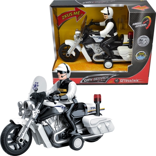 Moto de policía 1:16 CITY SERVICE CAR