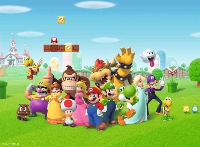 Puzzle Ravensburger Super Mario de 200 piezas