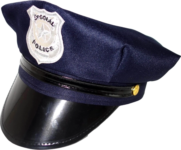 Gorra de carnaval de Policía para niños