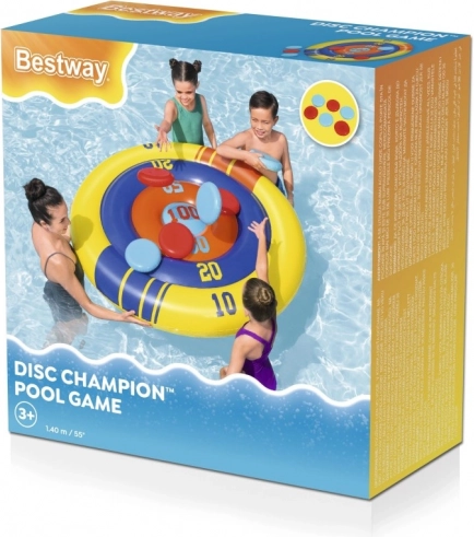 Juego inflable infantil de puntería para piscina