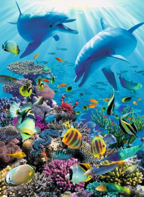 Puzzle Ravensburger aventura submarina XXL 300 piezas