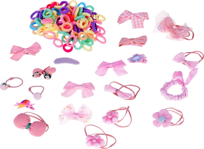 Completo set de accesorios para el pelo