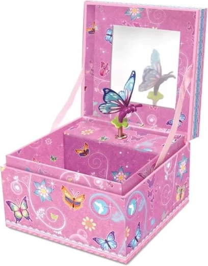 Melodía y mariposa danzante