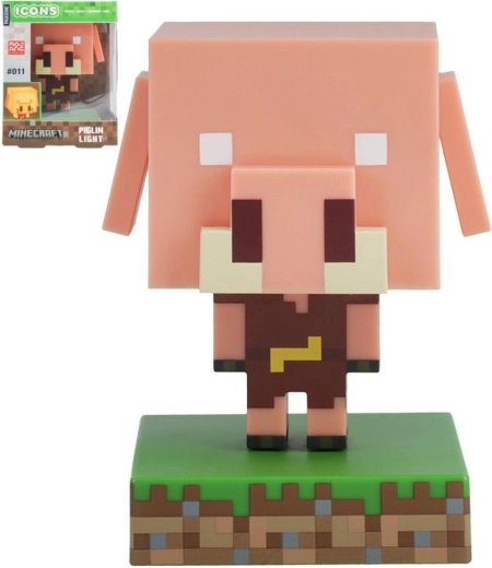 Lámpara Minecraft Icon Light, cerdito