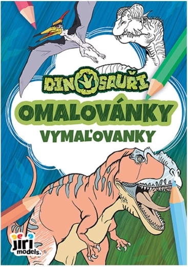 Libro para colorear A5 dinosaurios