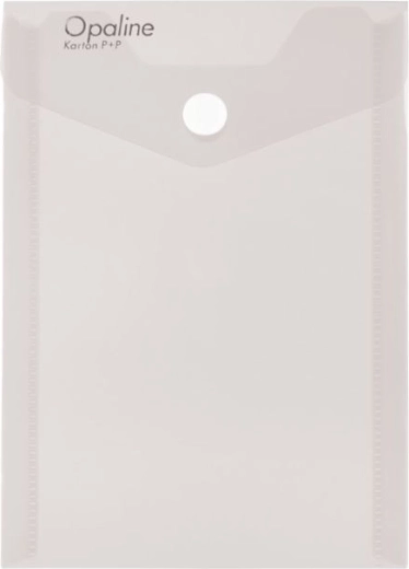 Sobre con broche A6 vertical Opaline transparente
