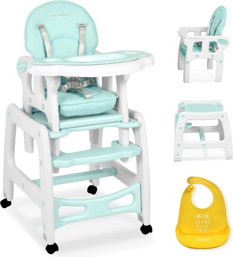 Trona 5 en 1 RICOKIDS Sinco – turquesa