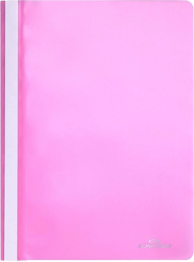 Carpeta de pinza A4 rosa pastel CONCORDE