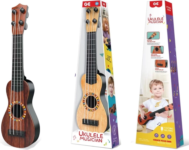 Guitarra clásica infantil de 40 cm con cuerdas de nylon