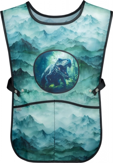 Delantal infantil lavable BAAGL Dino con bolsillos